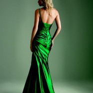 Платье зеленого цвета. С чем сочетать?