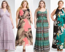 Мода для полных: Как выбрать платье макси