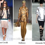 Металлик — модный тренд  2013